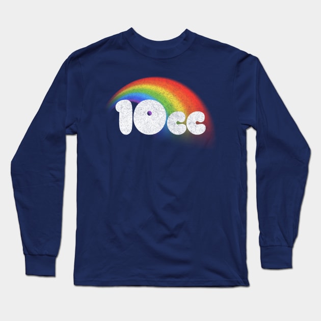 10cc ..... Retro .... 70s Styled ..... Fan Art Design Long Sleeve T-Shirt by DankFutura